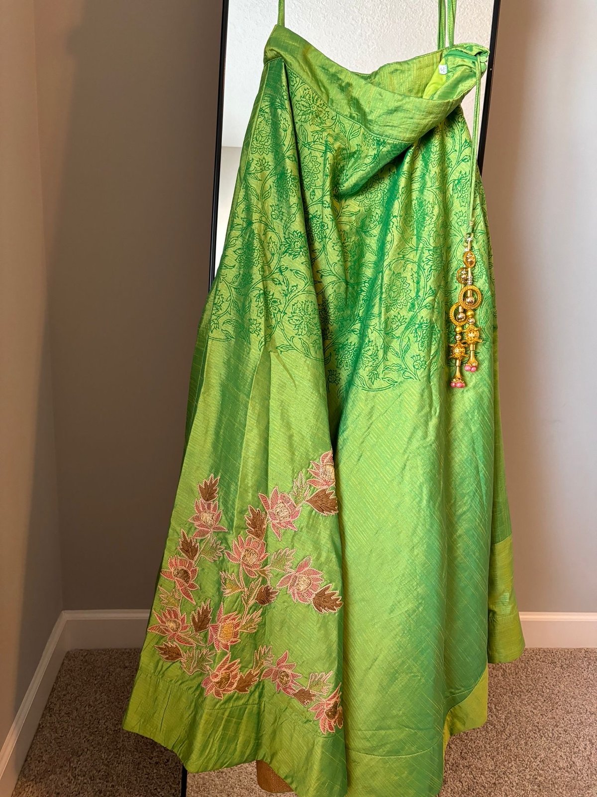 Blushing Bloom Pastel Lehenga